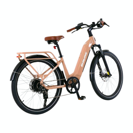 Budlong Catalina E-Bike - Milky Coffee Made In Japan