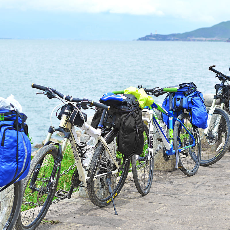 Multifunctional Bicycle Rack Bag - 17-35L