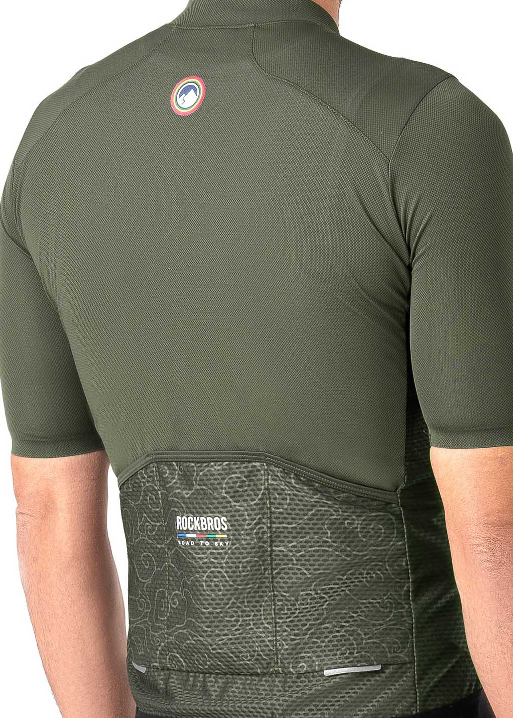 Men's ROAD TO SKY Short-Sleeve Cycling Jersey