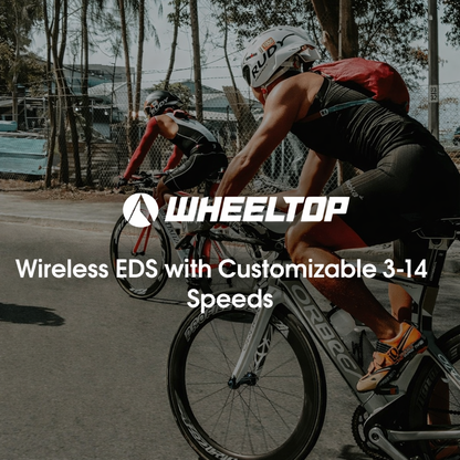WHEELTOP EDS TX Wireless Carbon Electronic Shifter/Derailleur for Road Bike +HDB Groupset