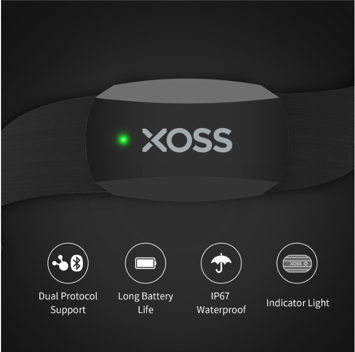 XOSS X2 Heart Rate Monitor with Chest Strap Bluetooth 4.0