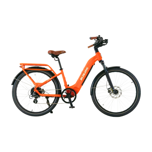 Budlong Catalina E-Bike - Sunny Orange Made In Japan