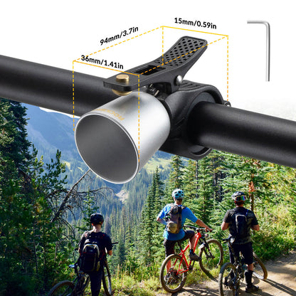 Bike Bell – Loud Sound for MTB & Road Bikes