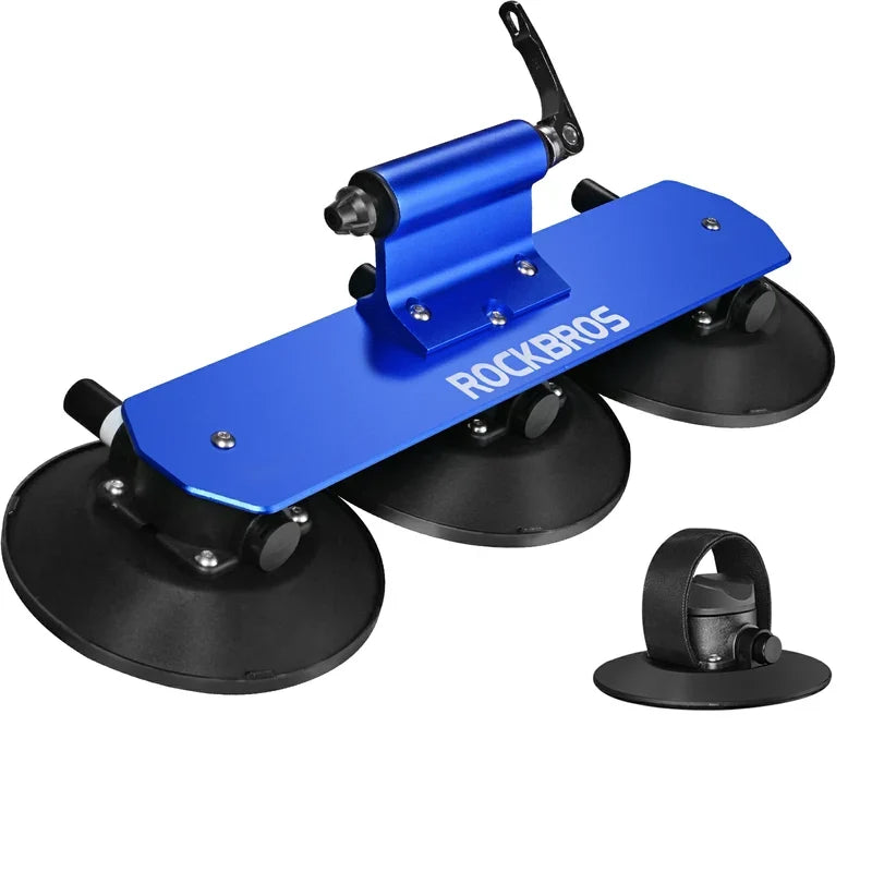Suction Cup Bike Rack for Car Roof Quick Release Roof Mounted Carrier
