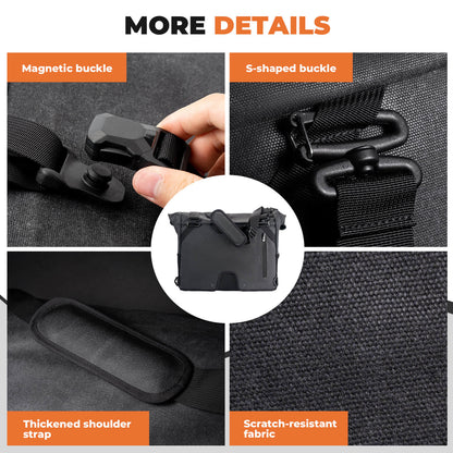 Folding Bike Handlebar Bag & Shoulder Bag  - 8L