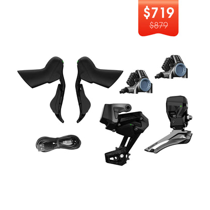 WHEELTOP EDS TX Wireless Carbon Electronic Shifter/Derailleur for Road Bike +HDB Groupset