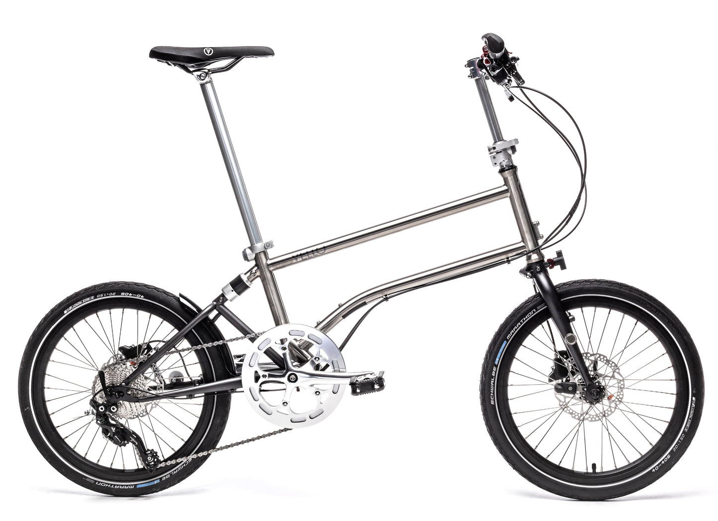 VELLO ROCKY Titanium Folding Bike