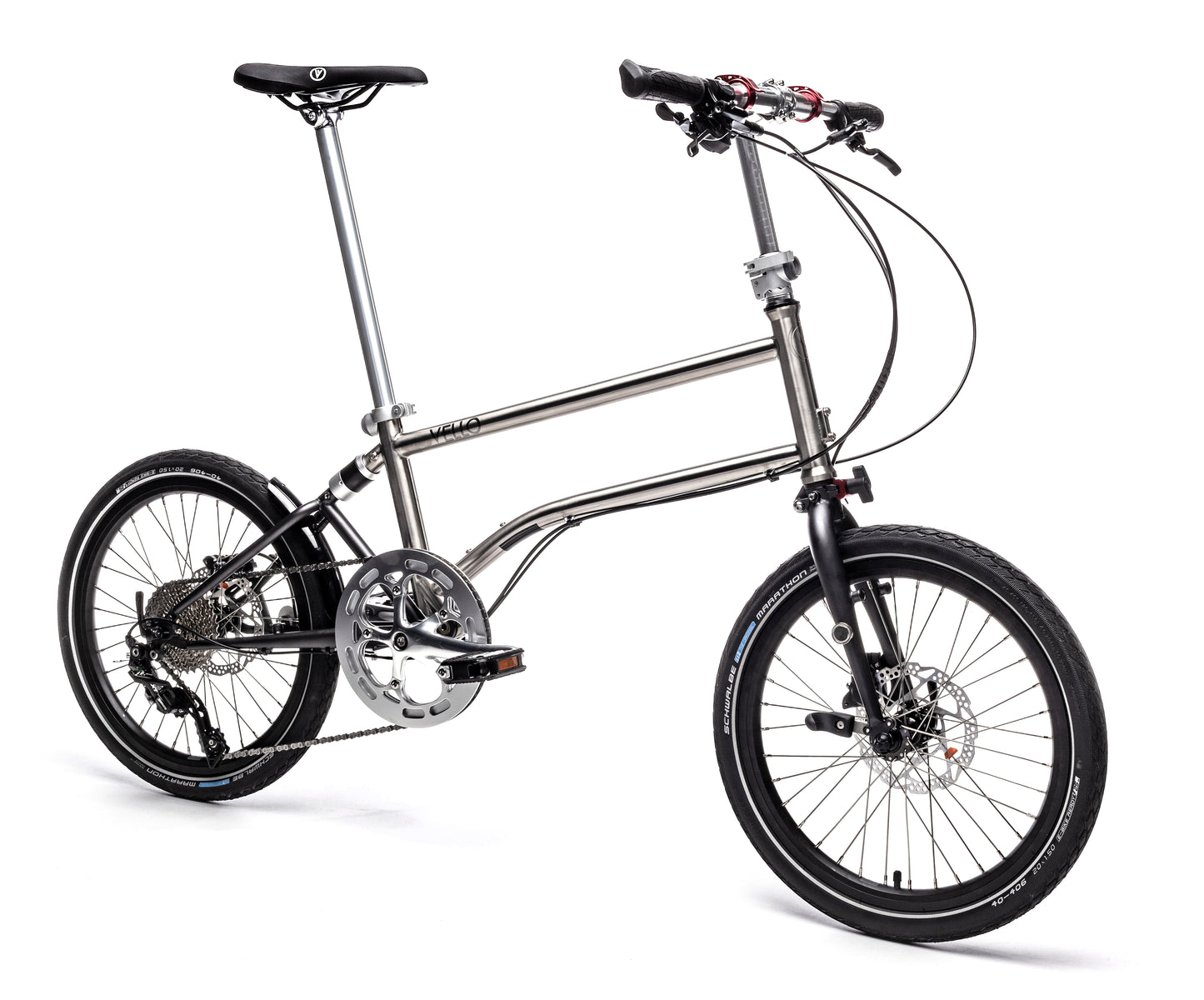 VELLO ROCKY Titanium Folding Bike