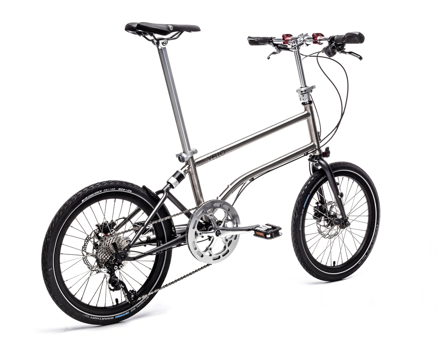 VELLO ROCKY Titanium Folding Bike