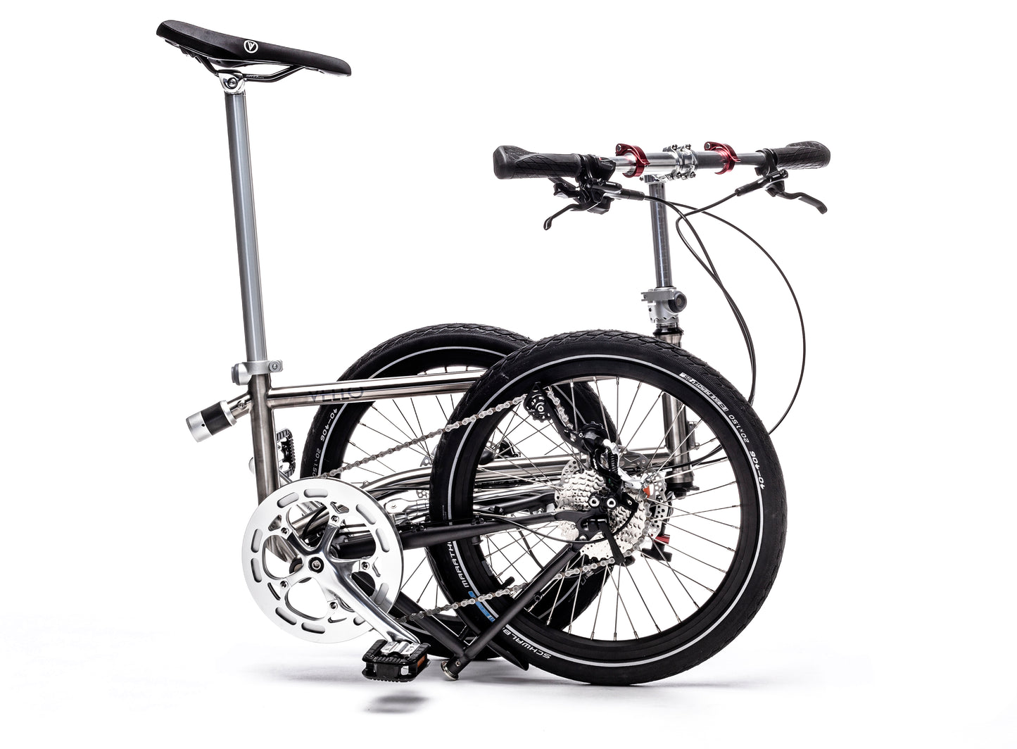 VELLO ROCKY Titanium Folding Bike