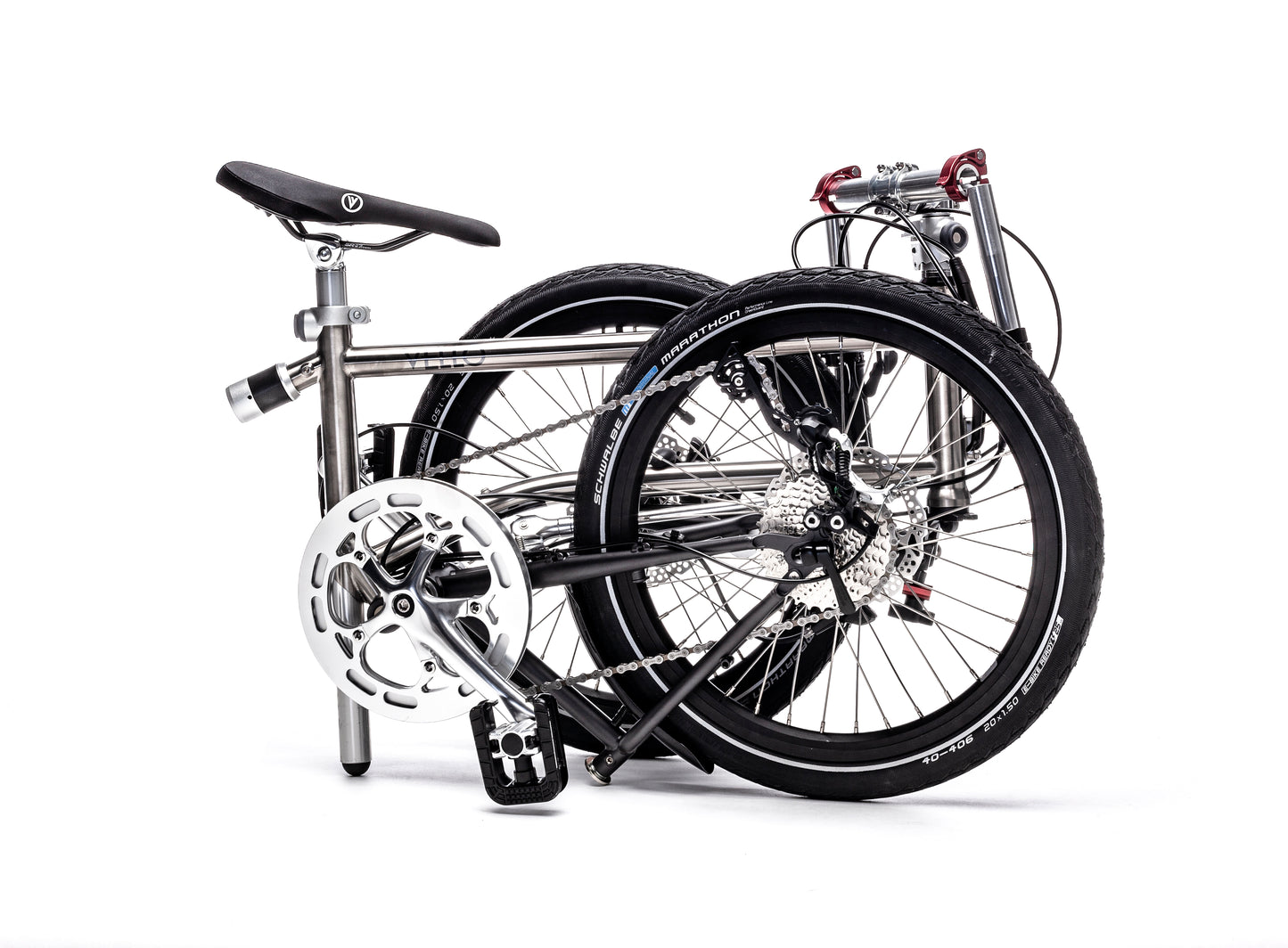 VELLO ROCKY Titanium Folding Bike