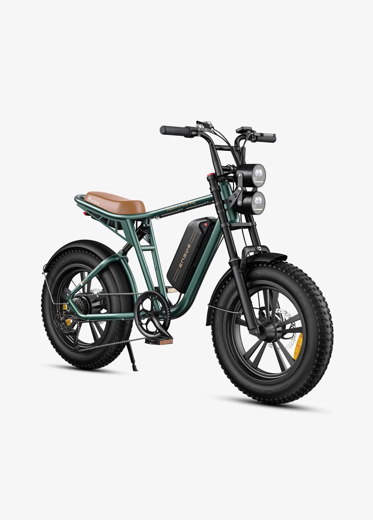 EGWEN M20 - Full Suspension Fat E-bike That Looks Like a Motorcycle