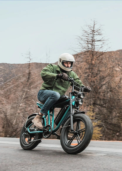 EGWEN M20 - Full Suspension Fat E-bike That Looks Like a Motorcycle