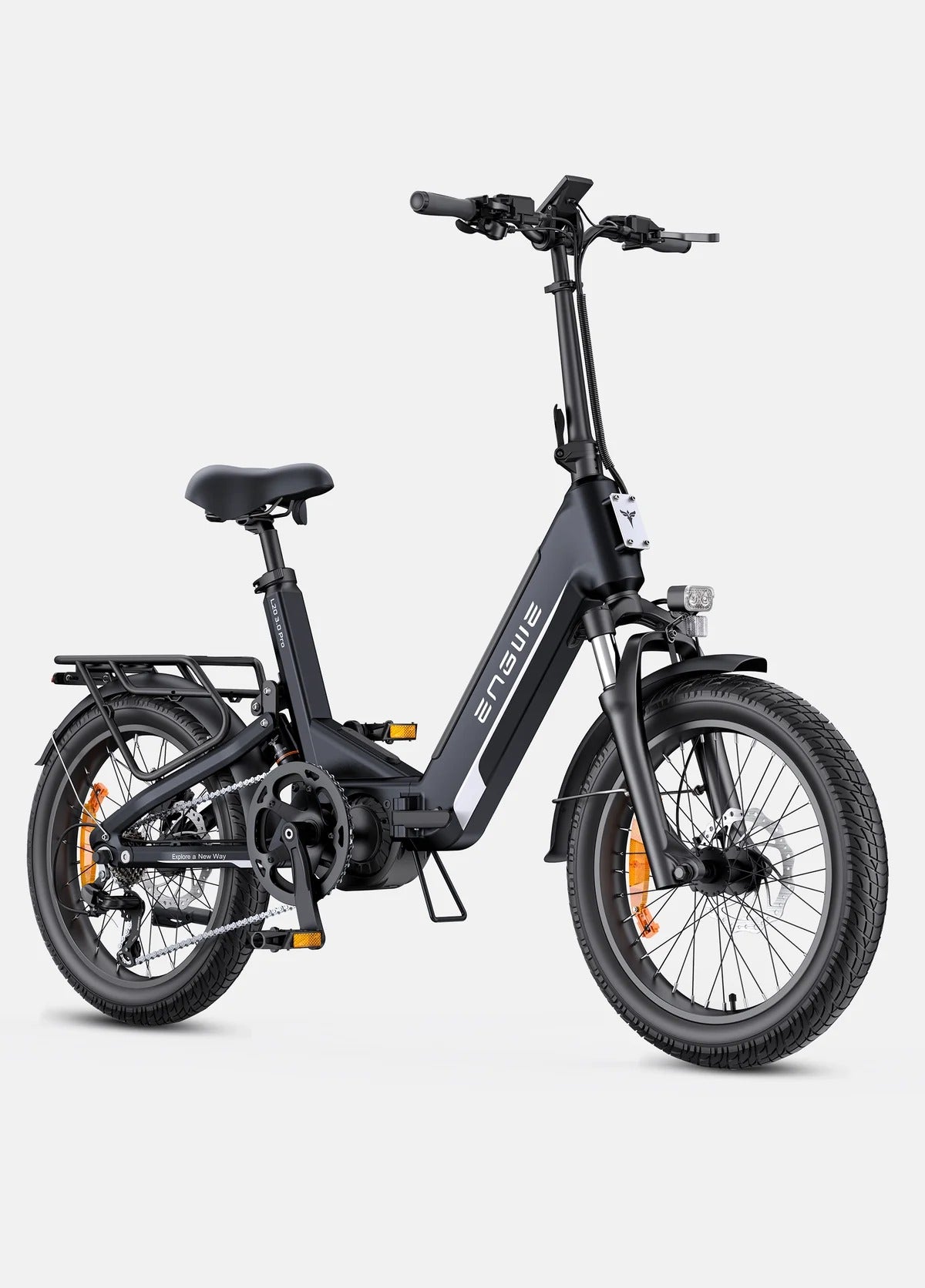 EGWEN L20 3.0 Pro - 250W 100Nm Mid-drive Motor Full Suspension Compact E-bike