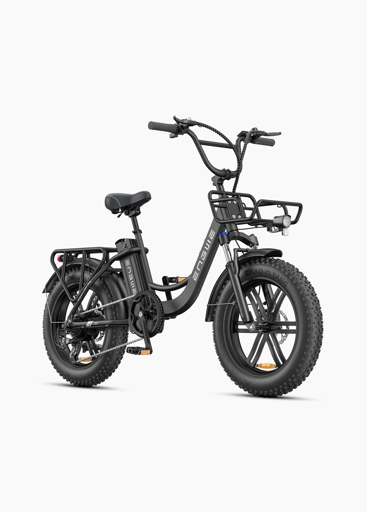 EGWEN L20 Boost - 250W 126KM Range Torque Sensor Electric Fat Bike with a Boost Button
