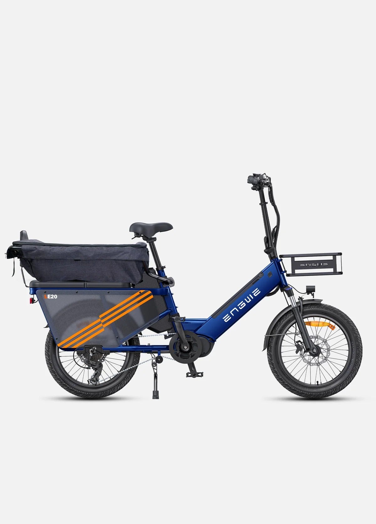 EGWEN LE20 - EU Version)250W Mid-drive Motor 350KM Super Long Range Cargo E Bike