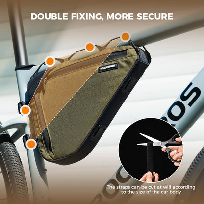 Large Capacity Bike Triangle Bag-1.5L