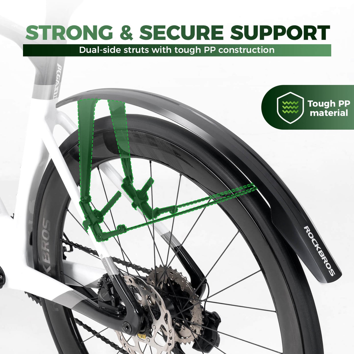 Quick Release Front & Rear Bike Fenders