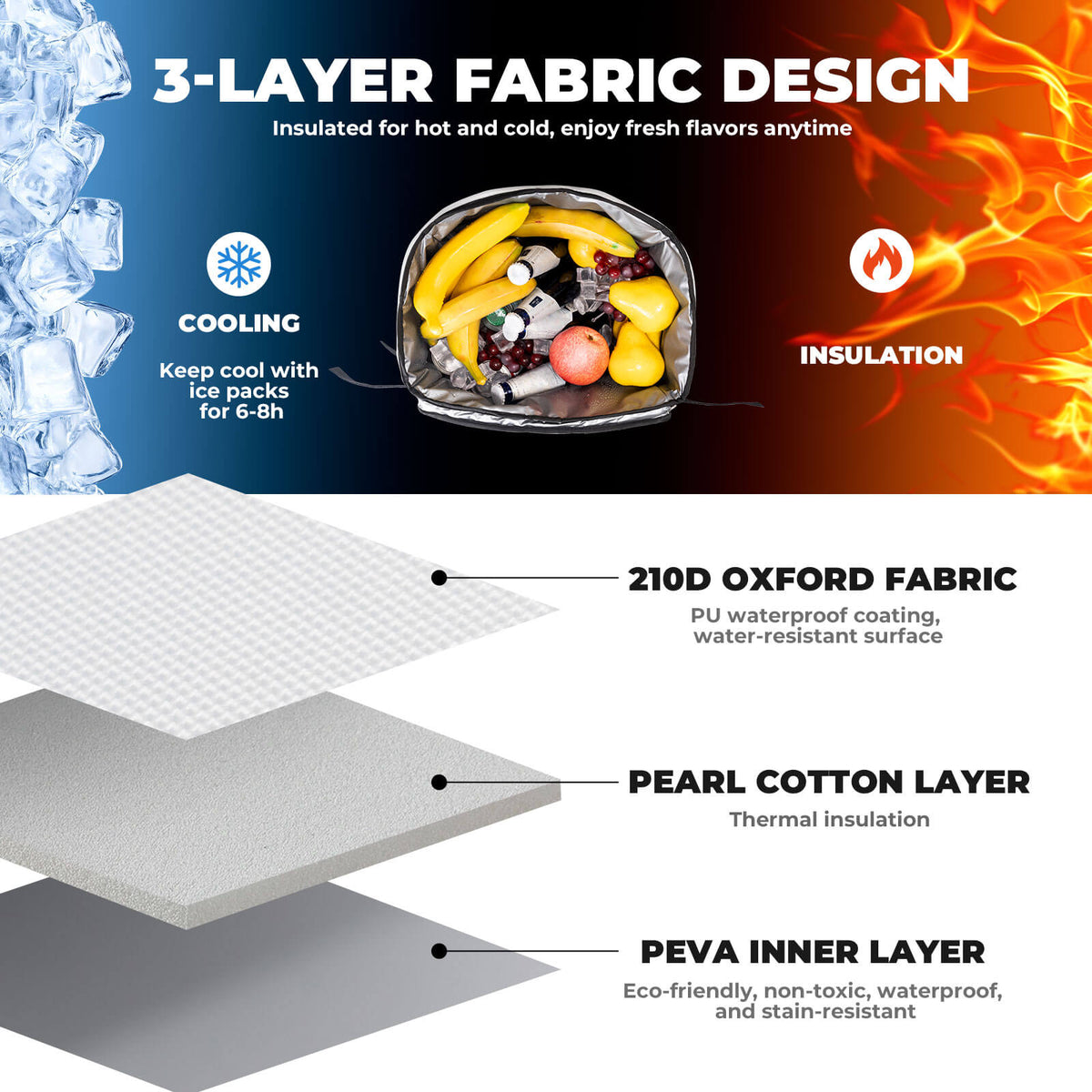 Foldable Cooler Bag Outdoor