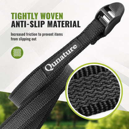 Durable Bicycle Cargo Straps – Wide Compatibility