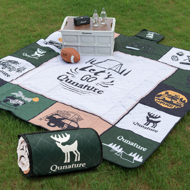 Qunature Picnic Blanket for 6-8 People