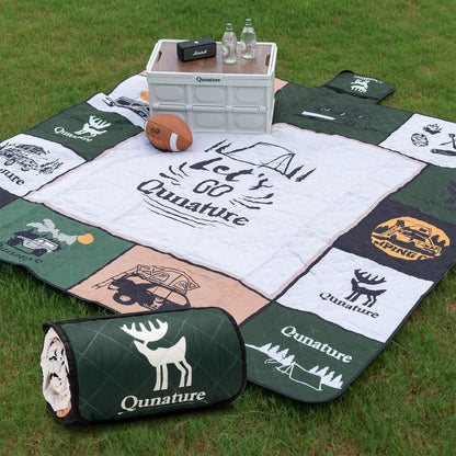 Qunature Picnic Blanket for 6-8 People