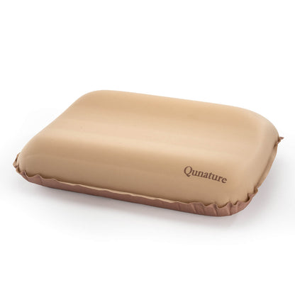 Qunature Self-Inflating Cheese Foam Camping Pillow