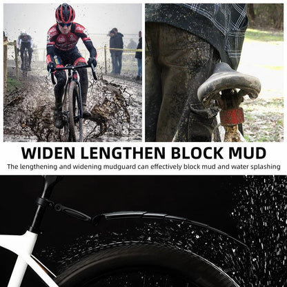Retractable Front & Rear Bike Fender