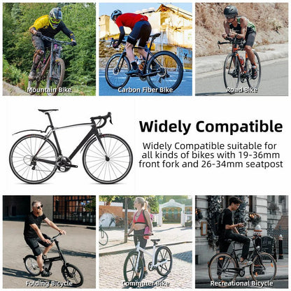 Retractable Front & Rear Bike Fender