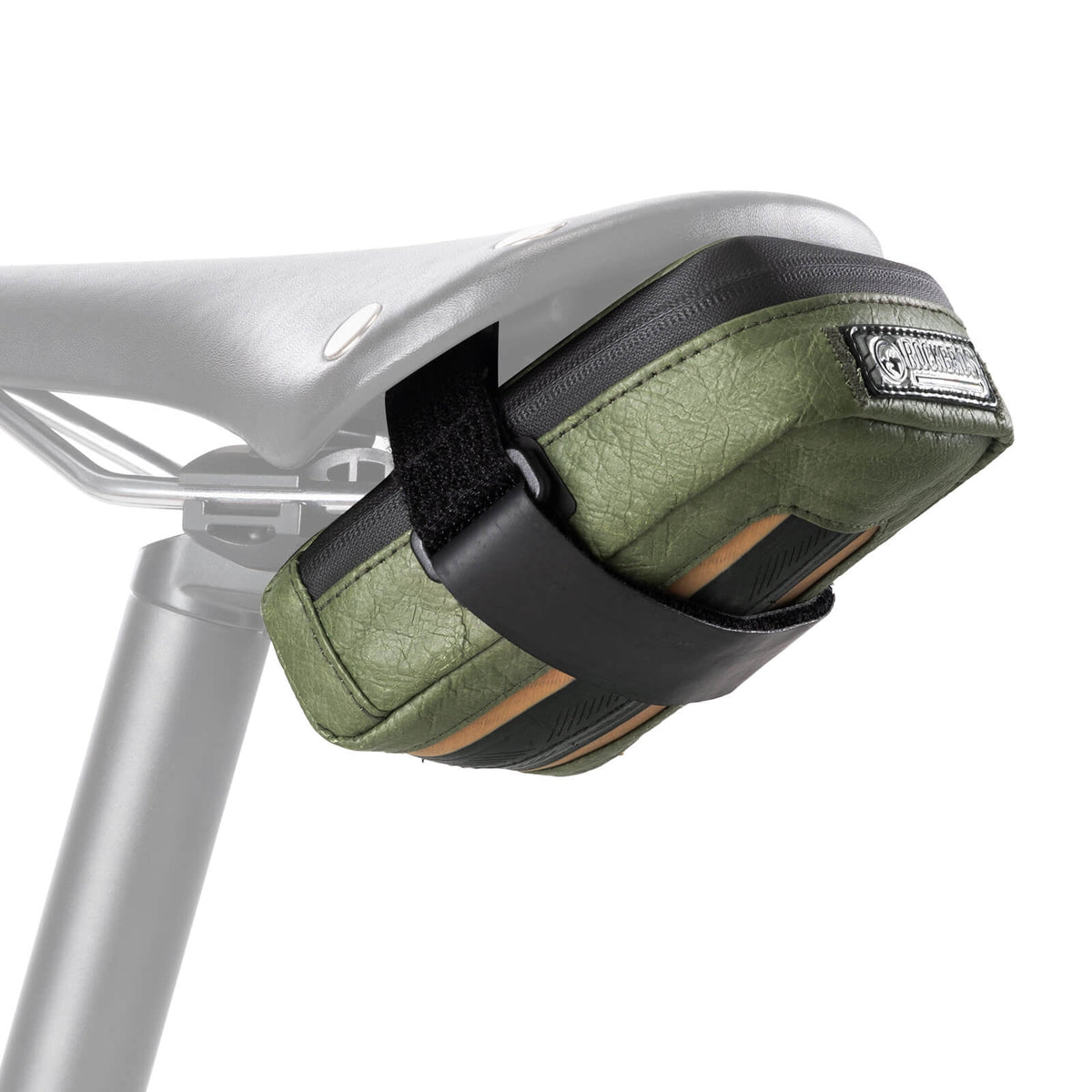 ROAD TO SKY Recycled Tire Mini Bike Saddle Bag - 0.4L