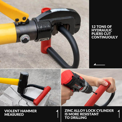Thickened Anti-Cut U-Lock