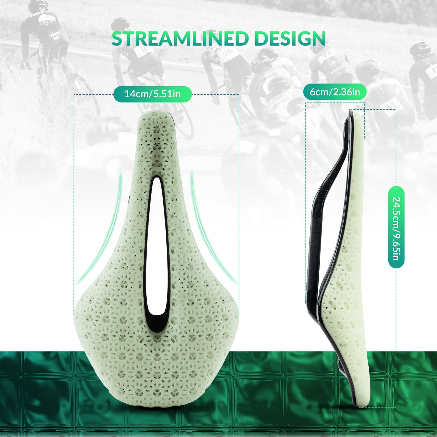 3D Printed Bike Saddle