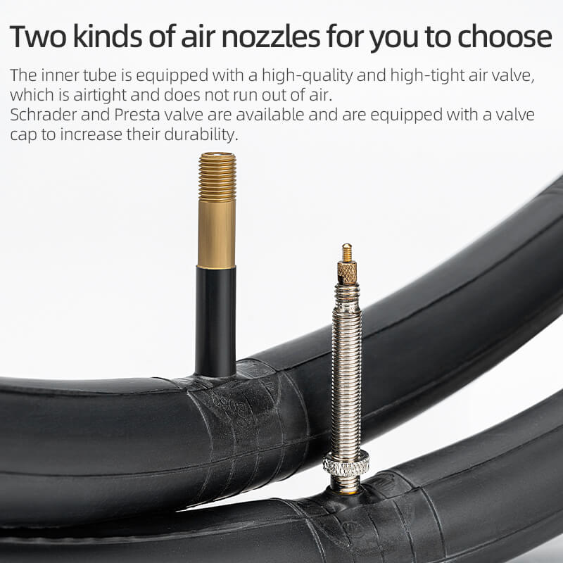 700C Road Bike Inner Tube 23–35C Presta & Schrader Valve