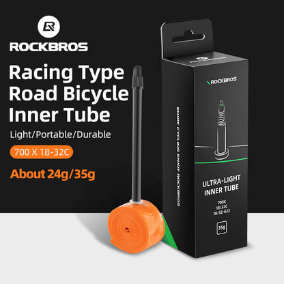 Bike Inner Tube 700x18/32C Super Light 24/35g TPU