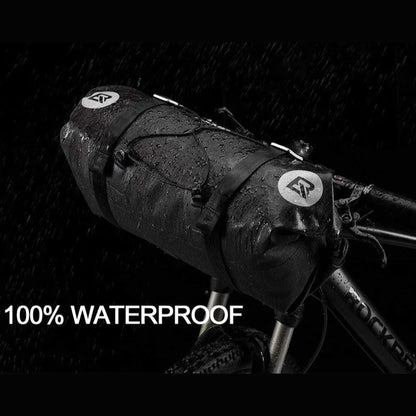 Barrel-Shaped Waterproof Handlebar Bags - 7L-14L
