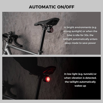 A8Pro Electronic Tail Light with Built-In Horn