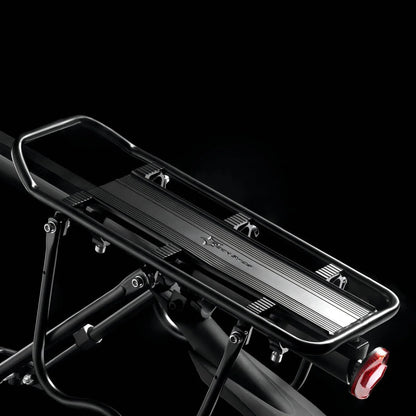 Rear Bicycle Cargo Rack with Mudguard Tool-Free Quick Install