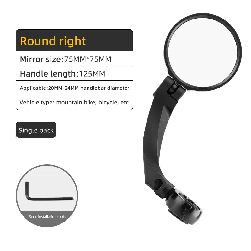 Bike Handlebar Rear View Mirror