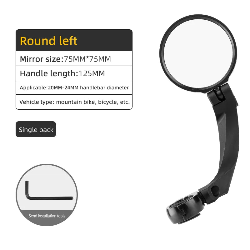 Bike Handlebar Rear View Mirror