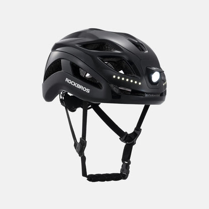 Bike Helmet with LED Front and Rear Light