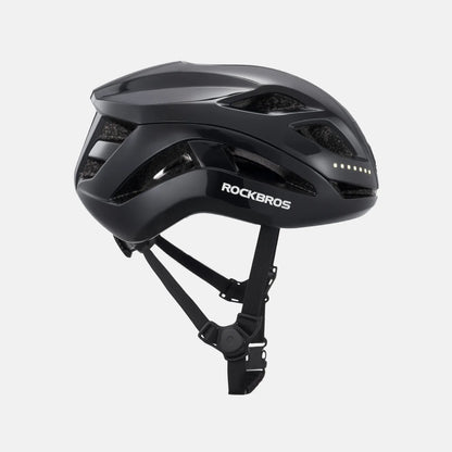 Bike Helmet with LED Front and Rear Light