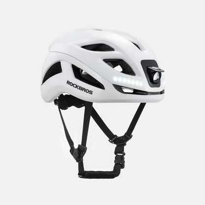 Bike Helmet with LED Front and Rear Light