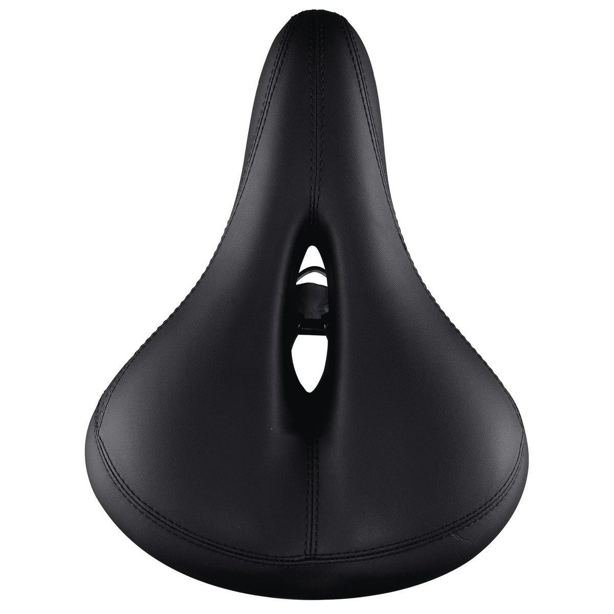 Comfort Bike Saddle with Rear Safety Light