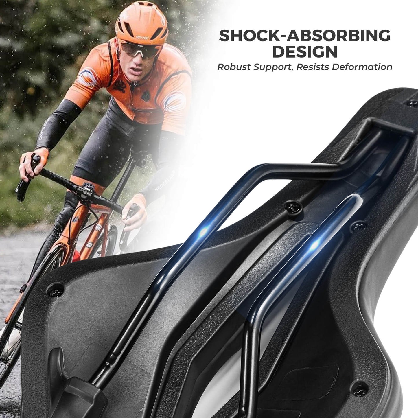 Breathable & Ergonomic Bike Seat