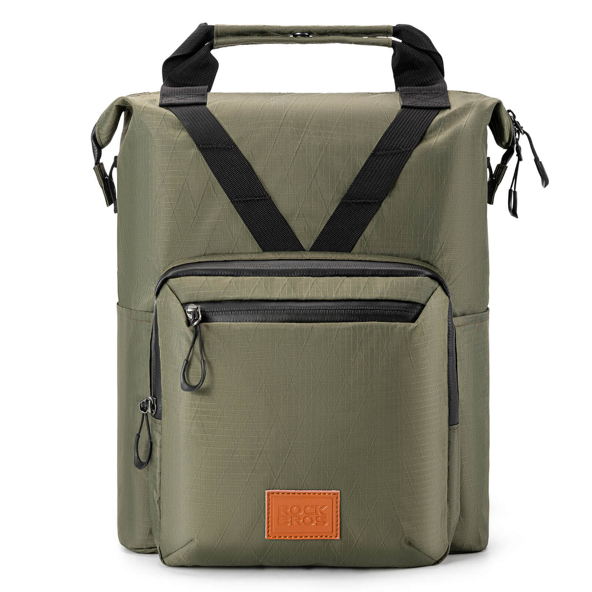 Folding Bike Handlebar Bag Backpack - 11.5L