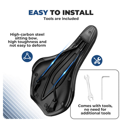 Comfort Memory Foam Bike Seat