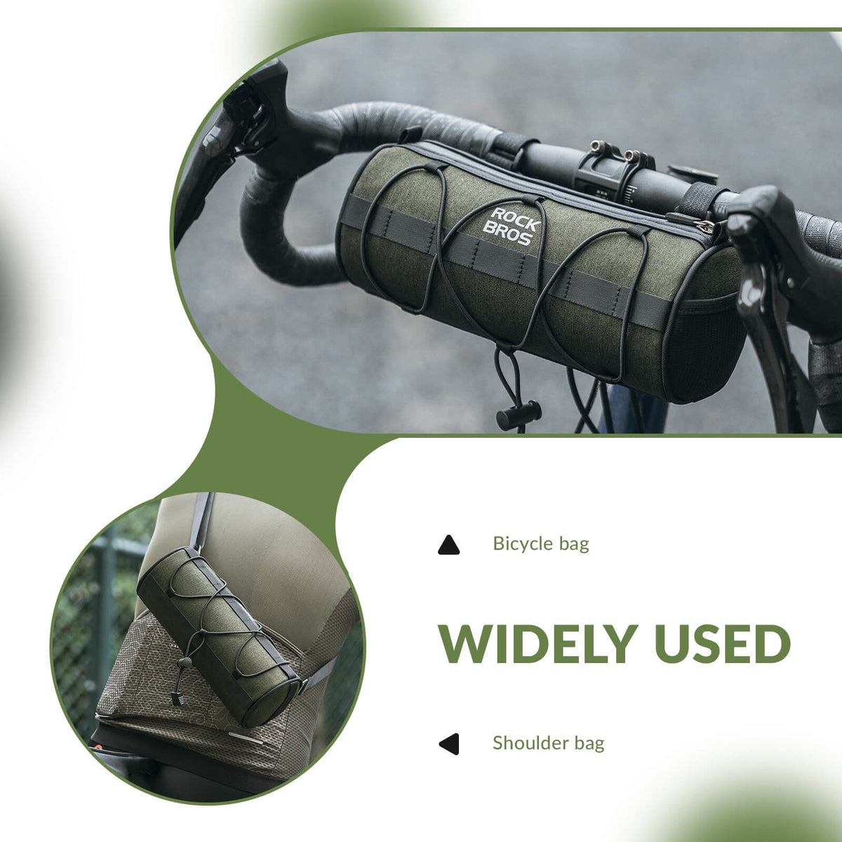 Bike Handlebar Roll Bag - 2L