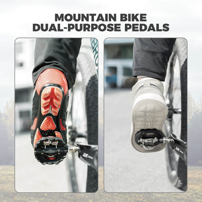 Dual Platform MTB Pedals - Clipless & Flat