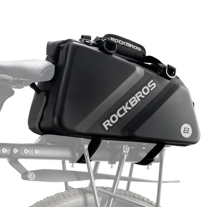 EVA Hard Shell Bicycle Rear Rack Bag-11.6L