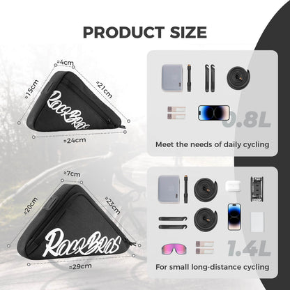 FlashRide Sketch Bike Triangle Bag - 1.4L